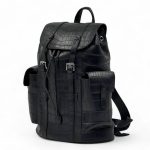 LV рюкзак крокодил Christopher черный