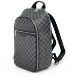 LV рюкзак MICHAEL NV2 канва серая шашка