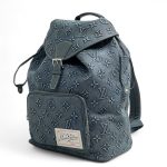 LV Рюкзак Montsouris джинсовая монограмма