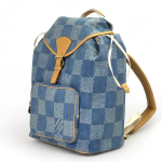 LV Рюкзак Montsouris джинсовая шашка