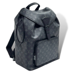 LV Рюкзак Montsouris канва серая монограмма