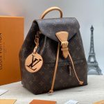 LV рюкзак Montsouris коричневая монограмма