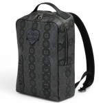 LV рюкзак Utilitari канва серая монограмма графические полосы со съемным карманом