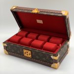LV шкатулка под часы коричневая монограмма