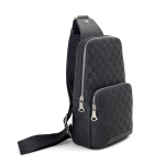 LV слинг кожа шашка черный