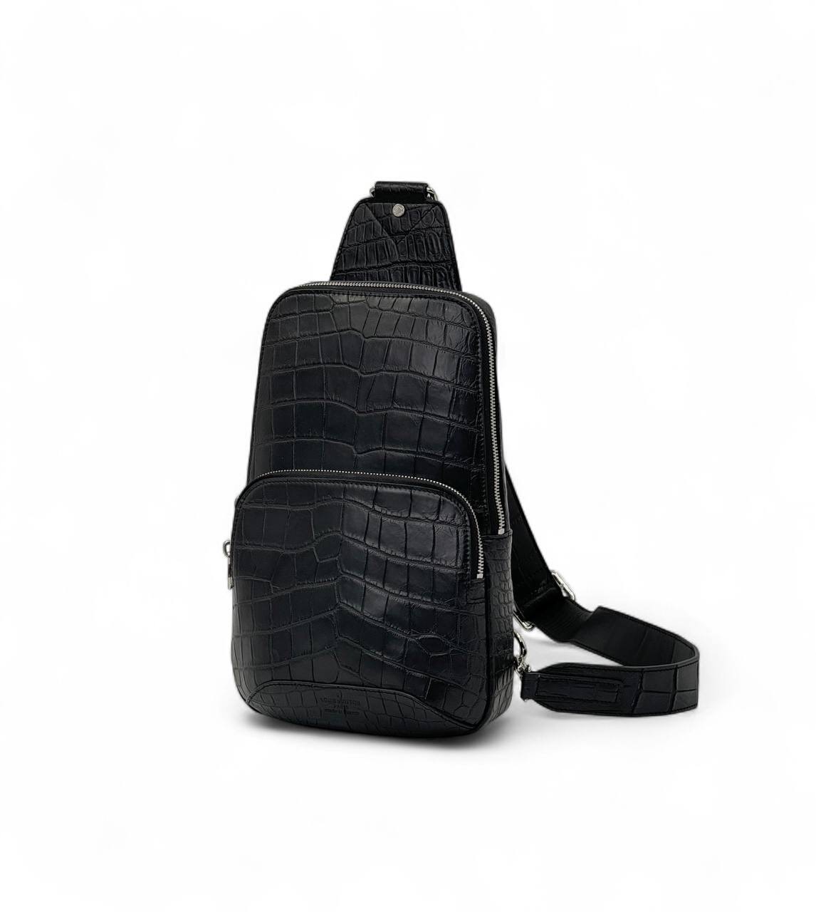 lv-sling-krokodil-chernyj.jpg LV слинг крокодил черный — изображение 1