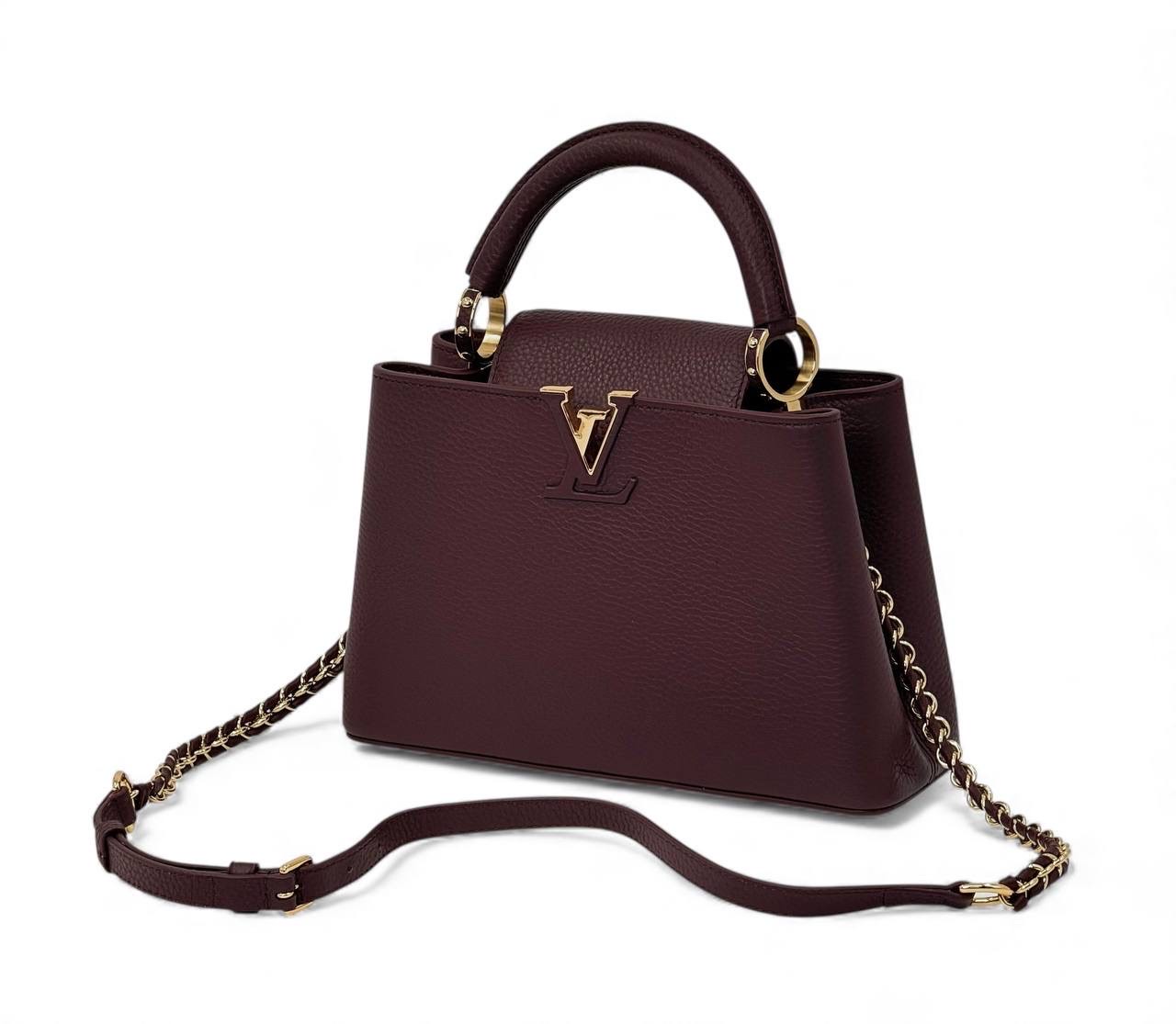 lv-sumka-capucines-togo-bordovaya-zoloto.jpg LV сумка CAPUCINES того бордовая золото — изображение 1