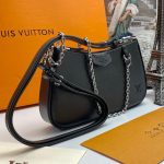 LV сумка EASY POUCH кожа EPI черная