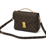 LV сумка Pochette Metis коричневая монограмма