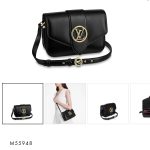 LV сумка Pont 9 черная