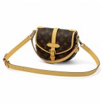 LV сумка с клапаном коричневая монограмма