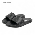 LV тапочки серая монограмма