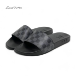 LV Тапочки серая шашка