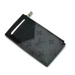 LV визитница длинная на молнии монограмма серебро