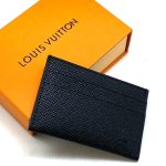 LV визитница Taiga 2 визитки черная