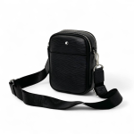 MONTBLANC мессенджер кожа epi два отделения на молнии и открытый передний кармашек