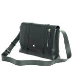 MONTBLANC  мессенджер с клапаном в гладкой коже