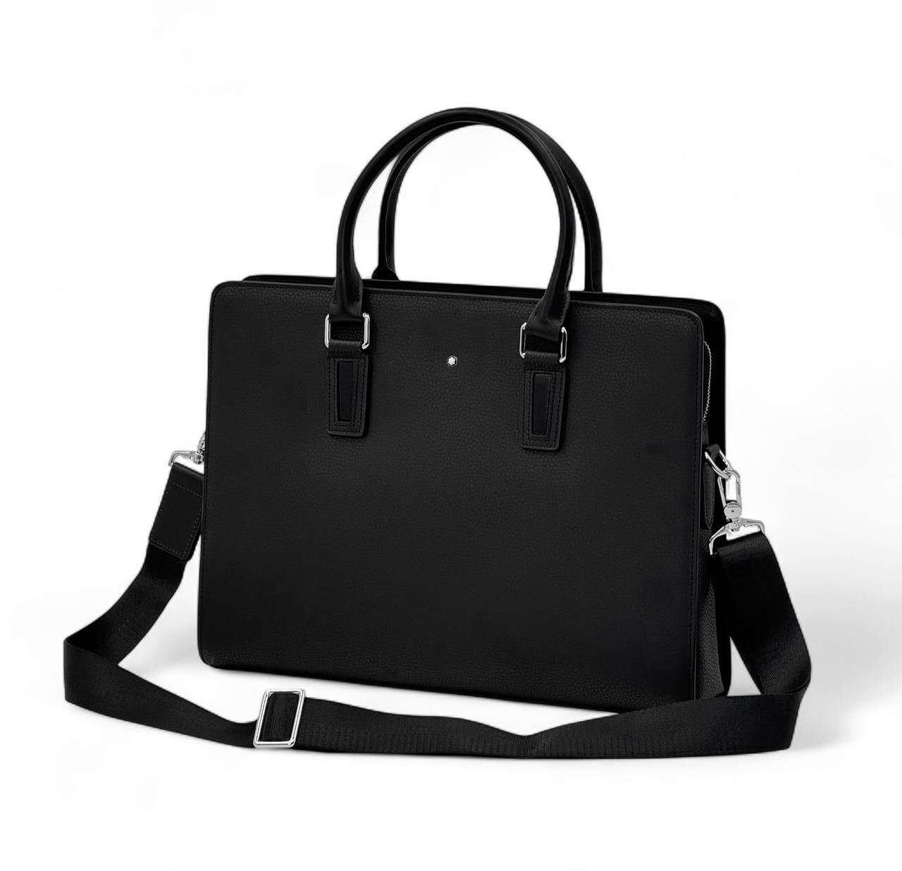 montblanc-portfel-kozha-togo-chernogo-czveta-dva-otdeleniya-na-molniyah-i-plechevym-remnem-2.png MONTBLANC портфель кожа того черного цвета два отделения на молниях и плечевым ремнем — изображение 1