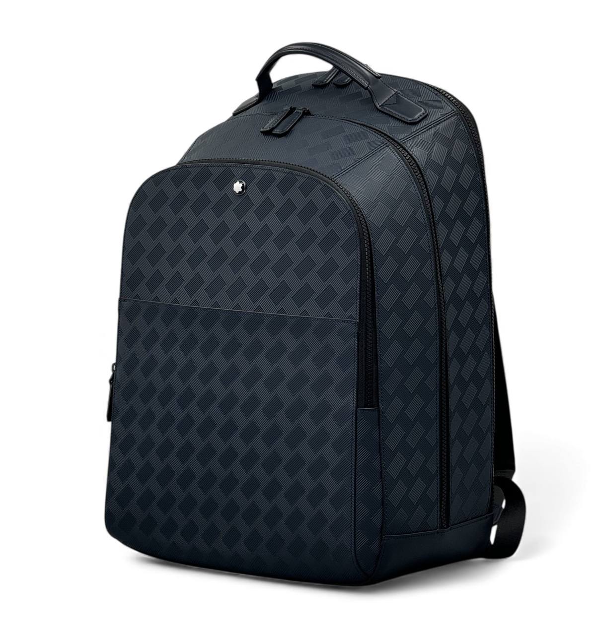 montblanc-ryukzak-bolshoj-iz-tisnenoj-sinej-kozhi.jpg MONTBLANC рюкзак большой из тисненой синей кожи — изображение 1