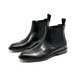 PRADA челси черные с перфорацией