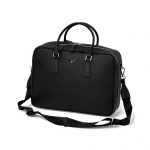 PRADA портфель черная кожа того