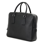 PRADA портфель кожа того маленький толстый черный