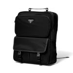 PRADA рюкзак черный нейлон