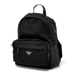 PRADA рюкзак нейлон черный скрытая молния