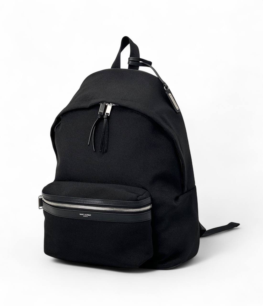 sant-laurent-ryukzak-tkan-chernyj-skrytaya-molniya.jpg SANT LAURENT рюкзак ткань черный скрытая молния — изображение 1