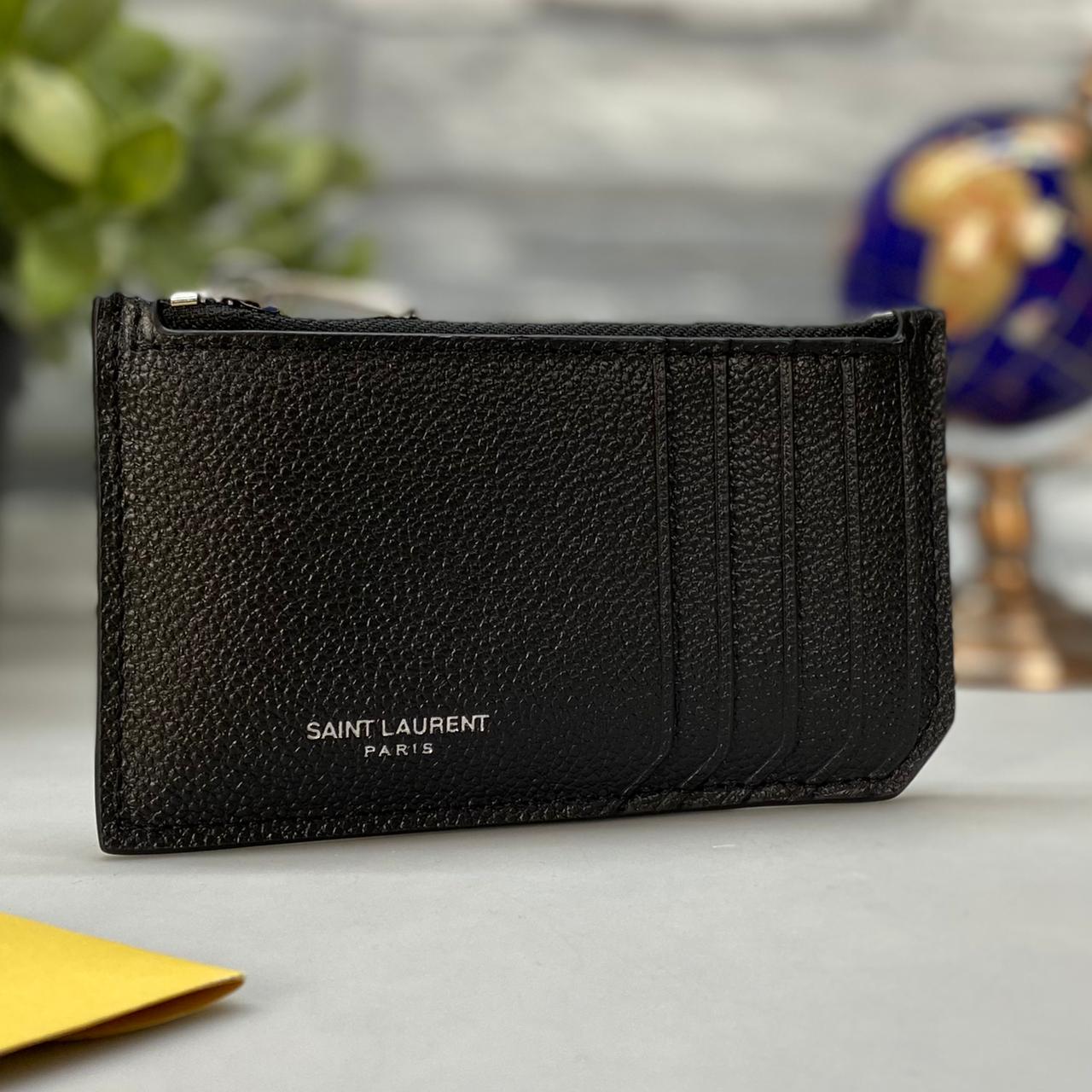 sl-vizitnicza-malenkaya-na-molnii-chernaya-kozha-togo.jpg SL визитница маленькая на молнии черная кожа того — изображение 1