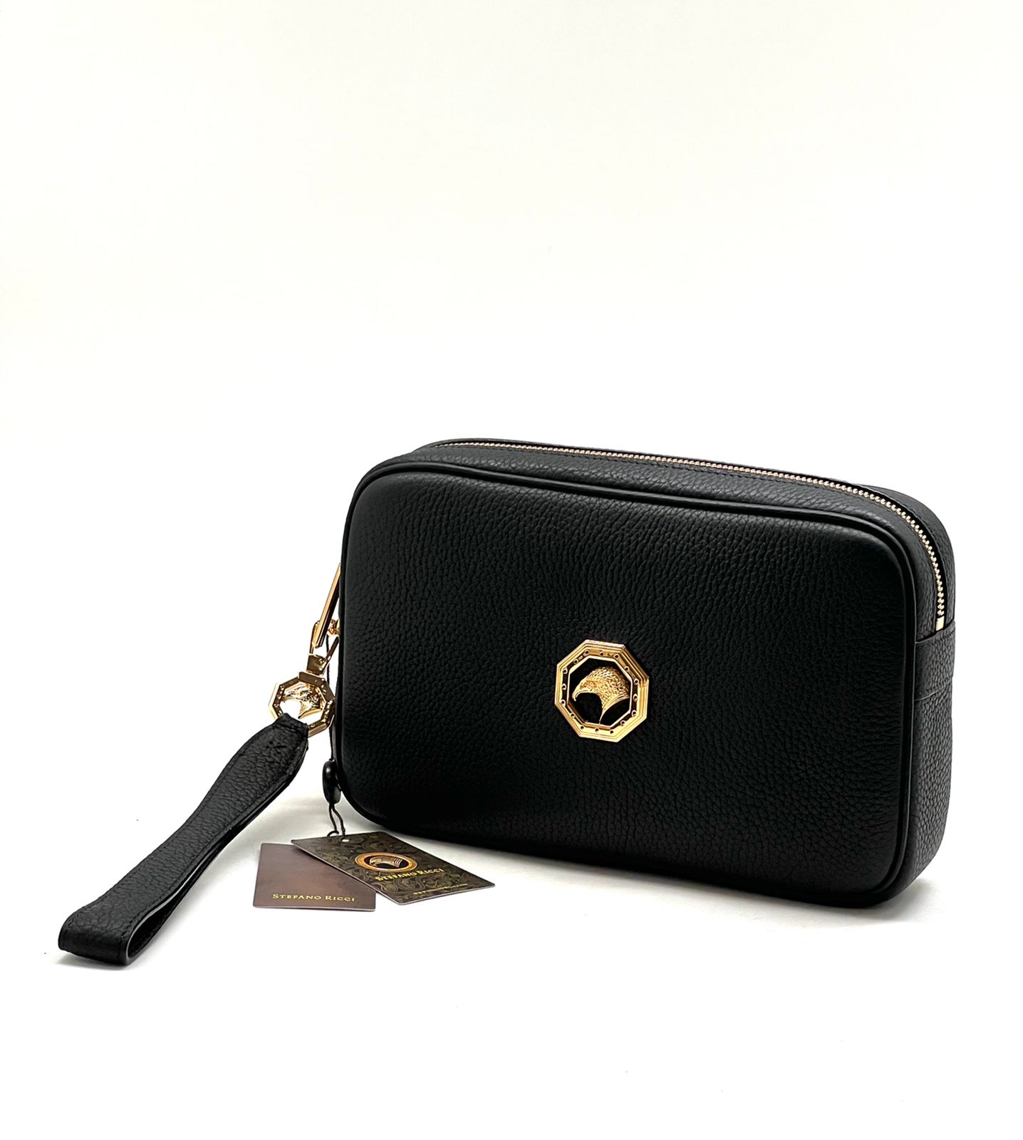 sr-borsetka-kozha-togo-chernaya-logotip-zoloto.jpg SR борсетка кожа того черная логотип золото — изображение 1