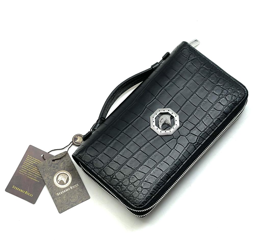 sr-koshelek-krok-chernyj-na-dvuh-molniyah-s-ruchkoj-sverhu.jpg SR кошелек крок черный на двух молниях с ручкой сверху — изображение 1