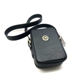 SR мессенджер кожа того черный фурнитура золото