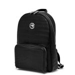 SR рюкзак крокодил черный с большим переднем карманом