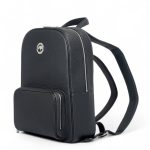 SR рюкзак того черный логотип серебро