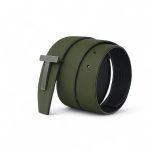 TF ремень кожа Того зеленый съемная пряжка