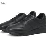 TODS кроссовки черные на черной подошве