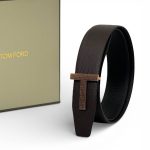 TOM FORD ремень черно-коричневый