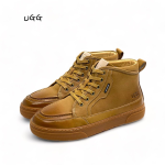 UGG ботинки UGG высокие из светло-коричневой кожи