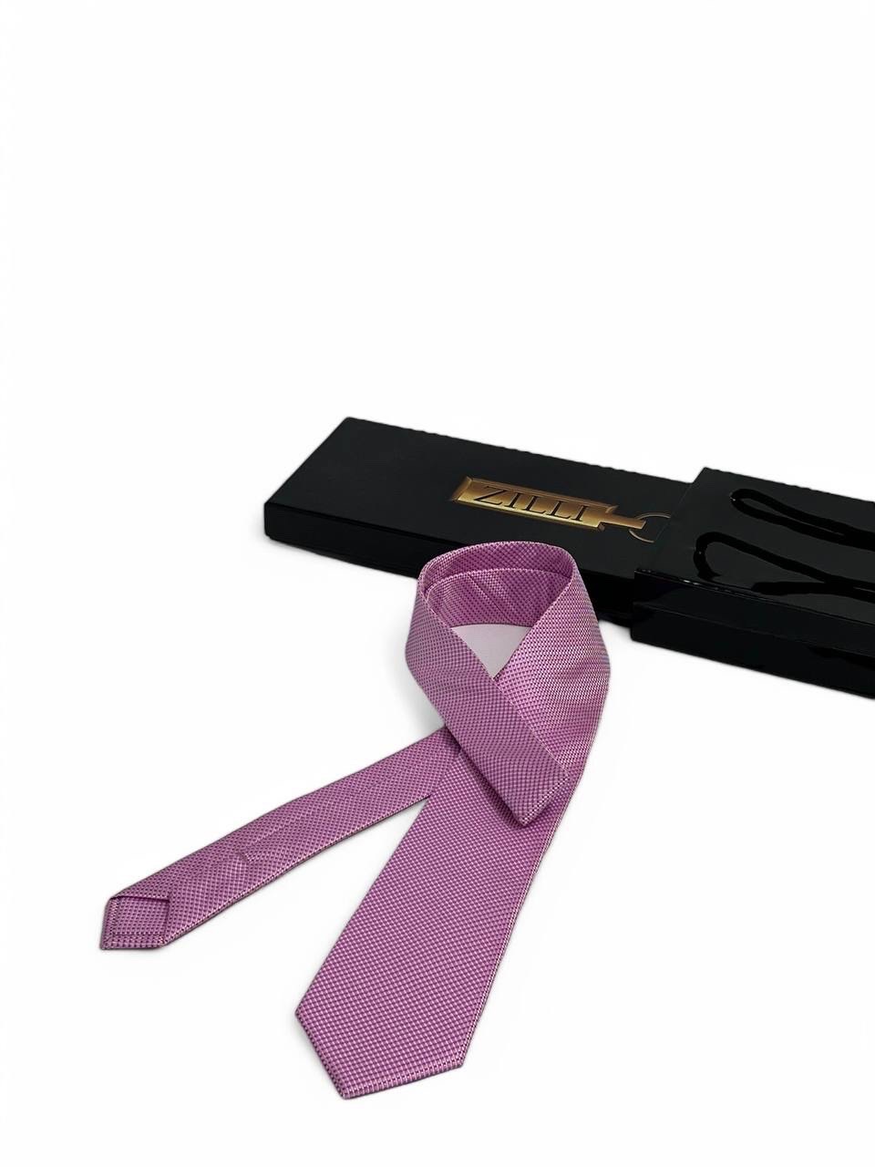 zilli-galstuk-rozovyj.jpg ZILLI галстук розовый — изображение 1