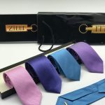 ZILLI галстук сиреневый