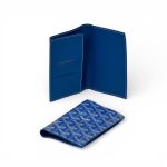 Goyard обложка из канвы синяя