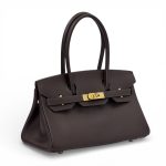 Hermes сумка Shoulder 30 см шоколадная золото