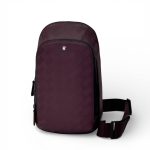 MONTBLANC слинг кожа тисненная бордовый