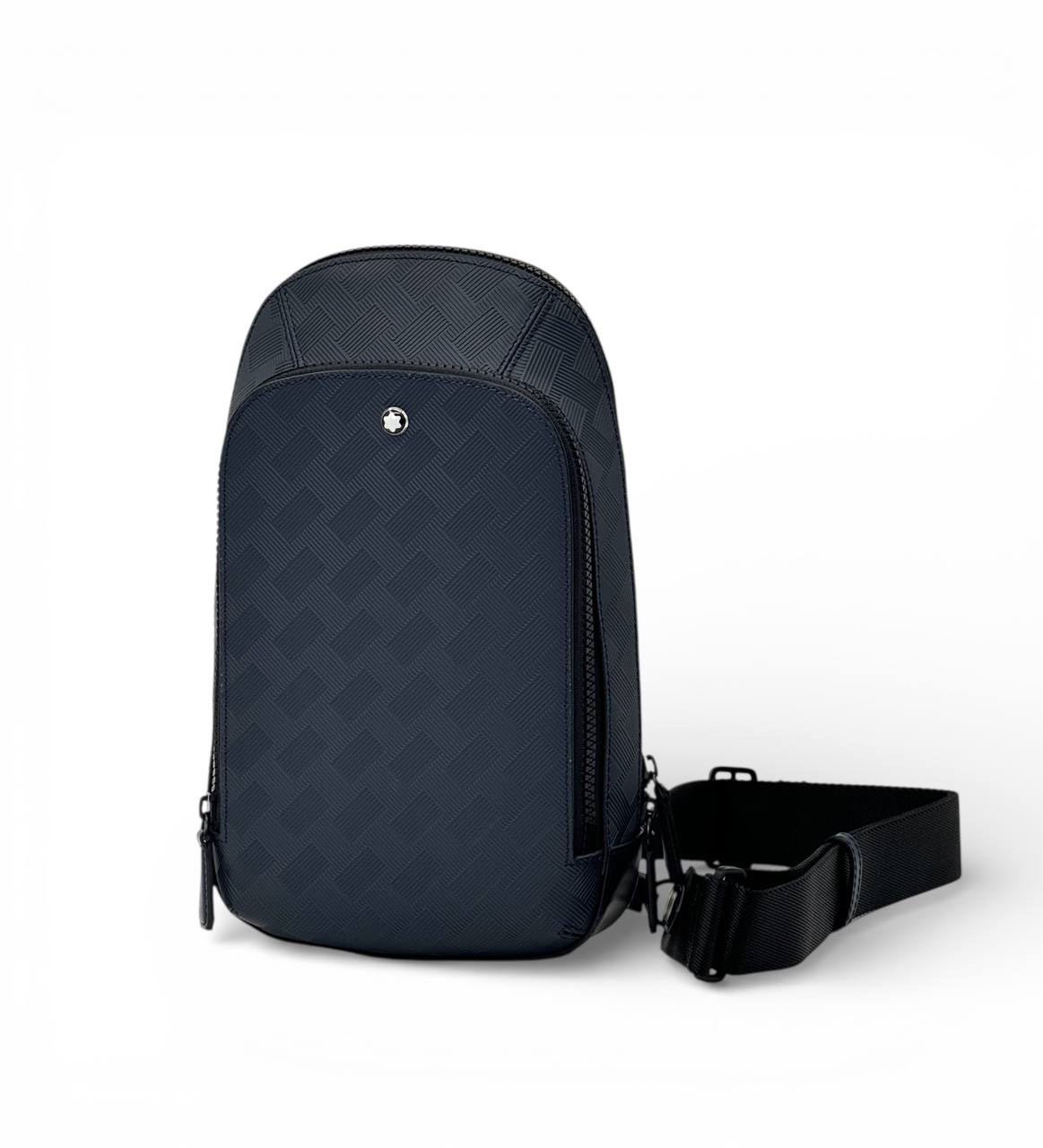 montblanc-sling-kozha-tisnennaya-sinij.jpg MONTBLANC слинг кожа тисненная синий — изображение 1