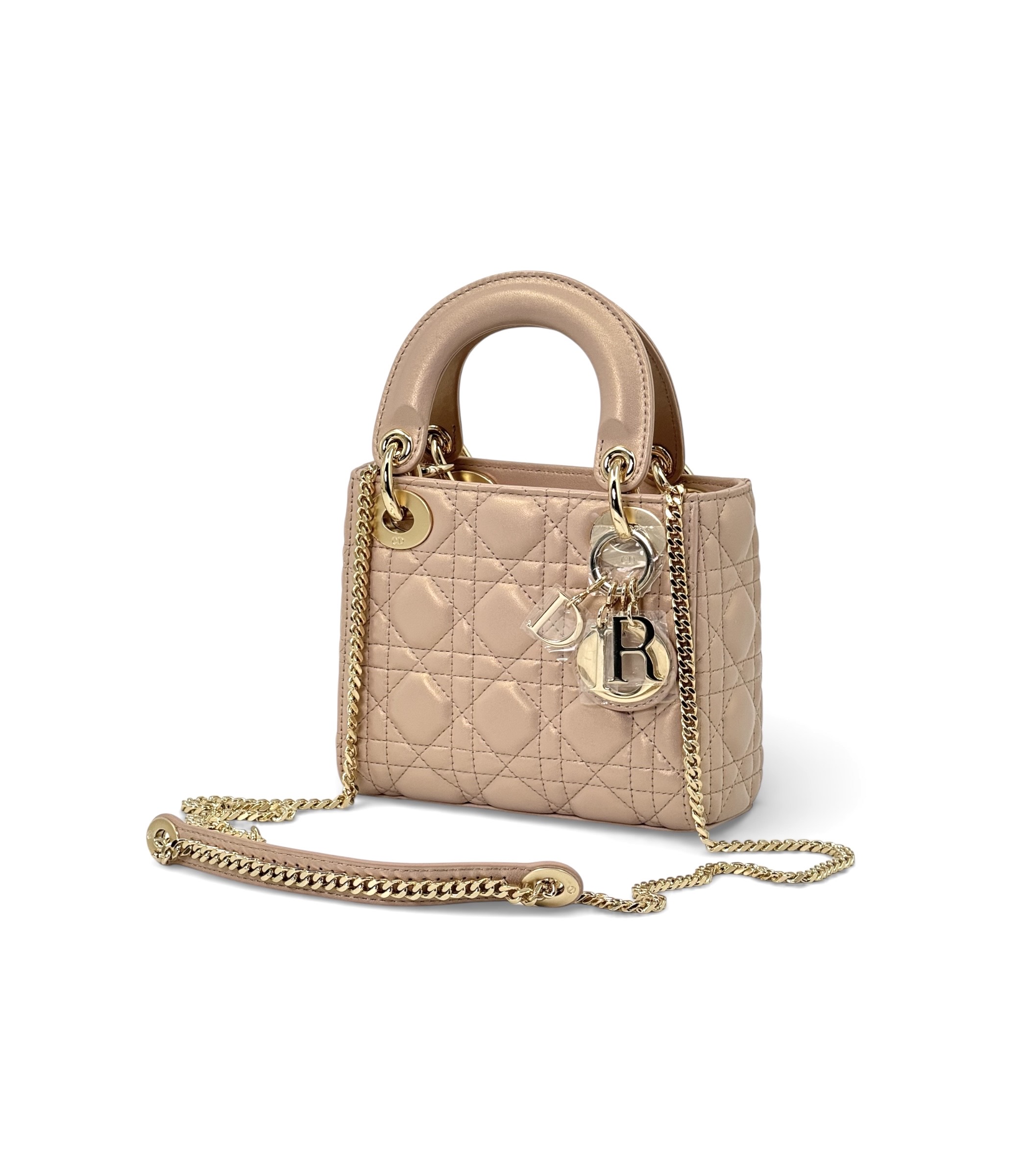 dior-lady-sumka-rozovaya-17sm-zoloto.jpg DIOR LADY сумка розовая 17см золото — изображение 1