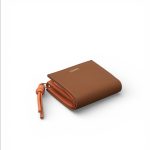 LOEWE кошелек на кнопке коричневый