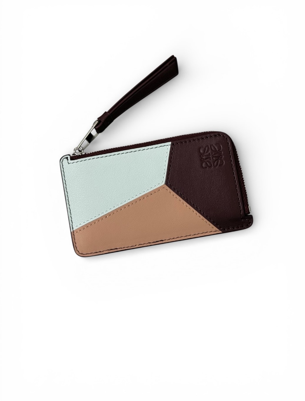 loewe-vizitnicza-na-molnii-rozovo-golubaya.jpg LOEWE визитница на молнии розово-голубая — изображение 1